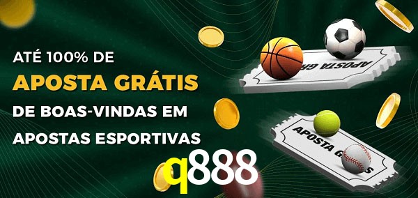 q888 Ate 100% de Aposta Gratis