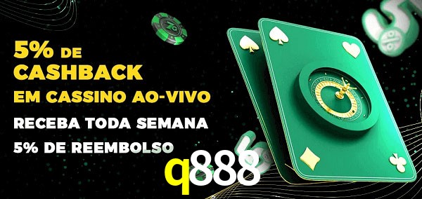 Promoções do cassino ao Vivo q888